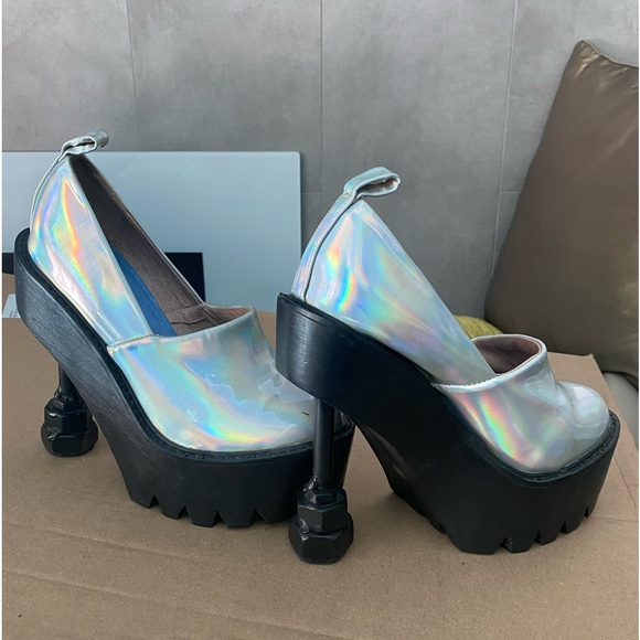 Halloween and beyond Jeffrey Campbell Talbot Platform bolt Heel - Picture 2 of 15